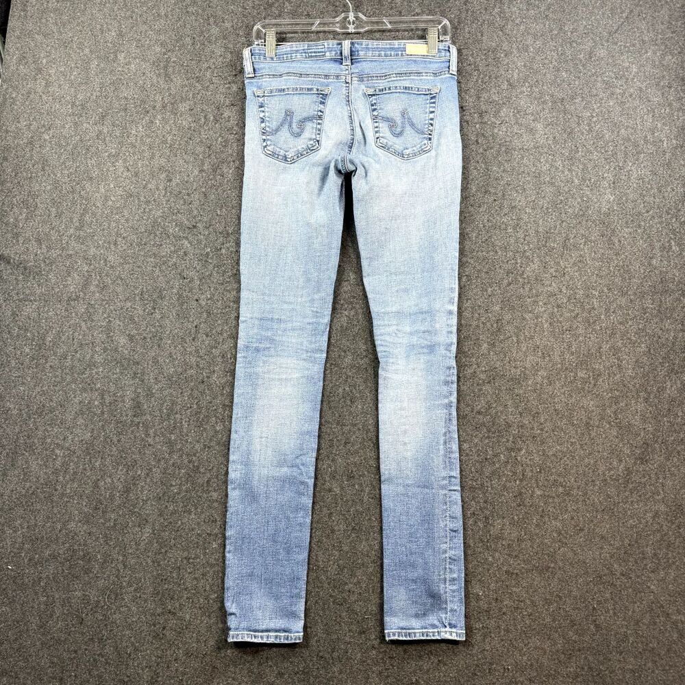 Adriano Goldshmeid Jeans Women's 27R Blue Skinny Medium Wash - Picture 7 of 8